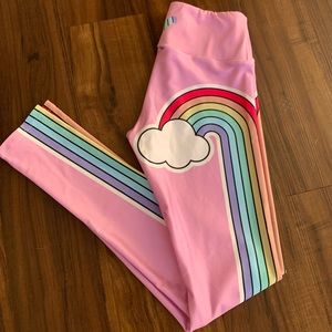 Goldsheep Leggings- Double Rainbow - Size:M